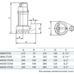 Фото №6 Погружной дренажный насос Zenit DRE 50/2/G32V AOBM-E