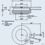 фото Силовой тиристор Т133-320
