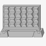 фото Бетонный забор П-6в панель