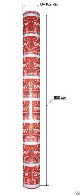 Фото Ветроизоляция для стен Строизол SW