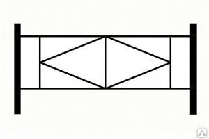 Фото Газонные ограждения сварные и кованые