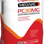 фото Шпаклевка цементная серая СТРОЙБРИГ Меолис PC30 MG