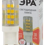 фото Лампа светодиодная JCD-5w-220V-corn ceramics-827-G9 400лм ЭРА Б0027863