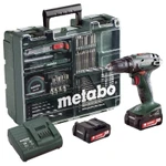 фото Винтоверт аккумуляторный BS 18 2х2.0Ач LiIon с набором оснастки Metabo 602207880