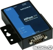 Фото 1-портовый асинхронный сервер NPort 5150A MOXA RS-232/422/485 в Ethernet