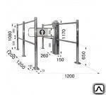 фото Автоматические ворота одинарные