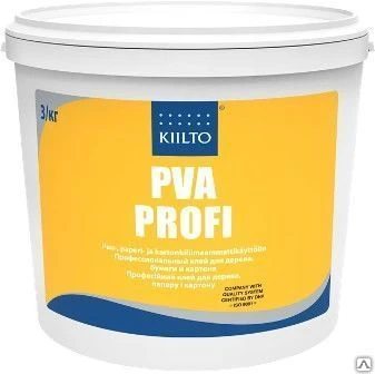 Фото Клей для дерева, бумаги и картона Kiilto PVA Profi 0,5 кг