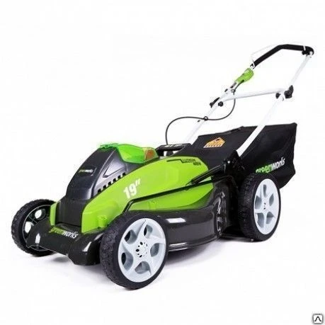 Фото Газонокосилка аккумуляторная GreenWorks G40LM45K2X