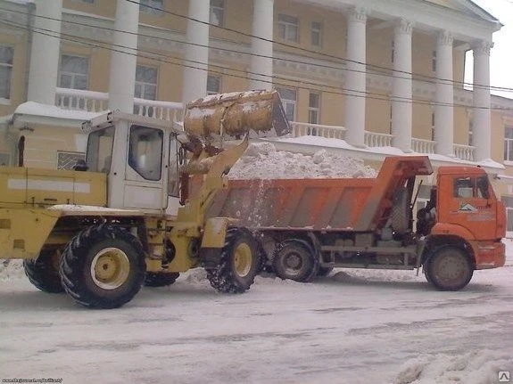 Фото Уборка и вывоз снега