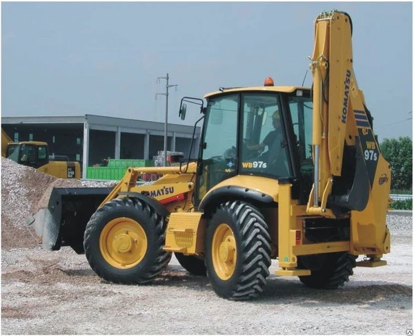 Фото Экскаватор погрузчик KOMATSU WB97S