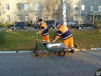 Фото Услуги по уборке территории