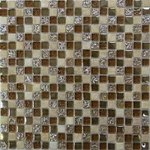 фото Мозаика BONAPARTE Glass Stone 1 300х300 стеклянная с камнем