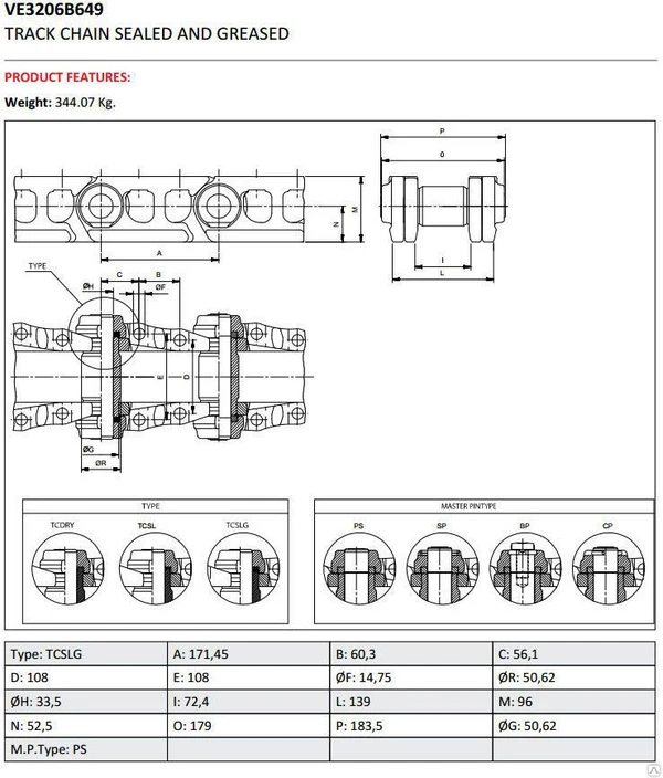 Фото Запчасти ходовой части ATLAS WEYHASEN, TEREX, ATLAS 1304LC,ATLAS 1404LC