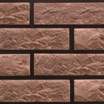 фото Декоративный кирпичик Brick burgundy