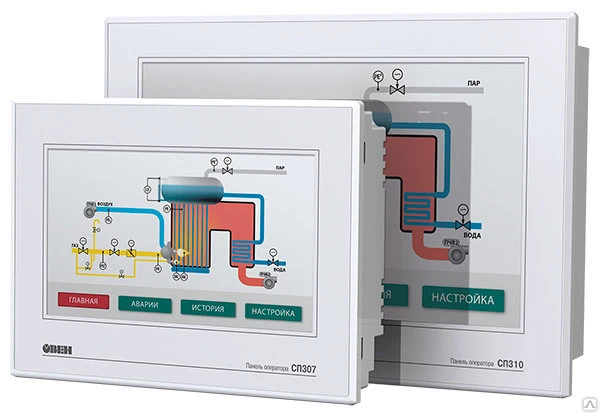 Фото Сенсорные панели оператора ОВЕН СП3ХХ