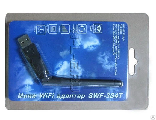 Фото Мини WiFi адаптер SWF-3S4T