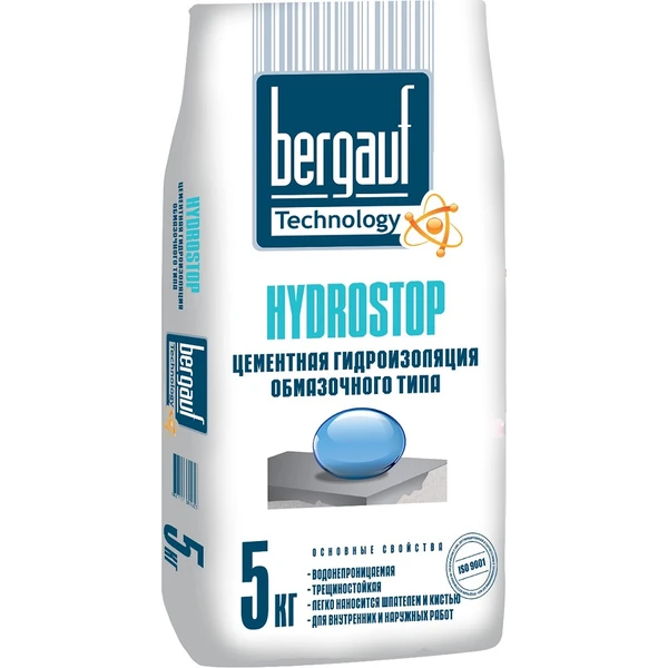 Фото Гидроизолирующая масса Bergauf Hydrostop 5 кг