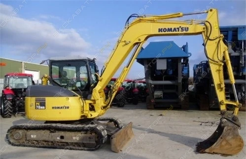 Фото Аренда мини-экскаватора Komatsu PC55-MR3, Санкт-Петербург