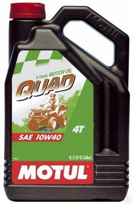 Фото Масло моторное MOTUL Quad 4T 10W-40 4l