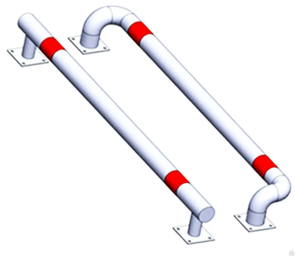 Фото Колесоотбойники для парковки