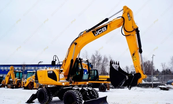 Фото Аренда колесного экскаватора JCB JS 175W, Санкт-Петербург