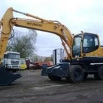 фото Экскаватор колесный HYUNDAI R-170W-7 (ковш 0,76 куб.м.)