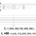 фото Душевой трап линейный Alcaplast APZ9 Simple 950