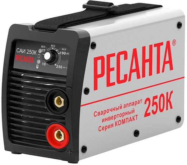 Фото Сварочный аппарат инверторный Ресанта САИ 250К (компакт)