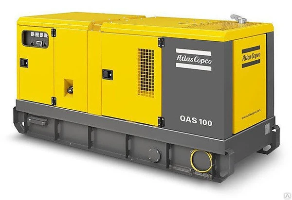 Фото Аренда дизельного генератора Atlas Copco QAS 100, 80 кВт