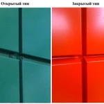 фото Фасадные кассеты металлические (крашен-от 0,7 до 1,2мм) закрытого типа