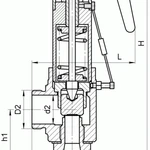 фото Клапан предохранительный	 15с-1-1