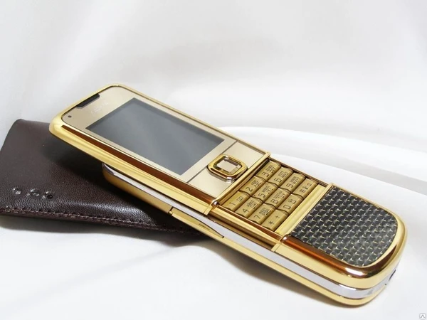 Фото Сотовый телефон Nokia 8800 Art Gold Carbon Карбон