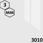 фото Полистирол 3мм белый гл. 2000*3000 цвет 3010