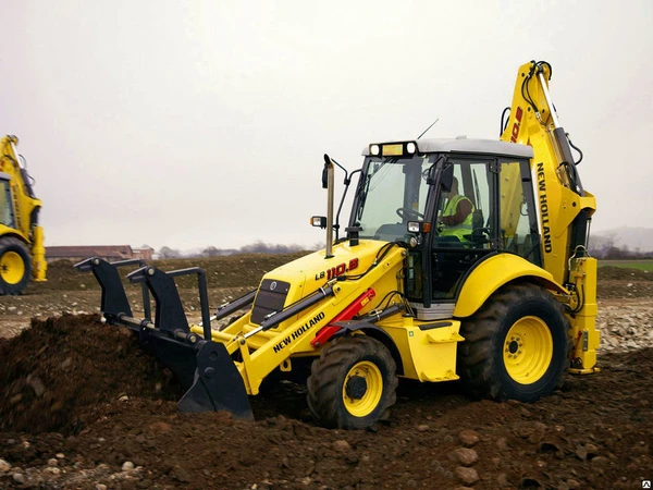 Фото Экскаватор погрузчик New holland B110 Экскаватор-погрузчик