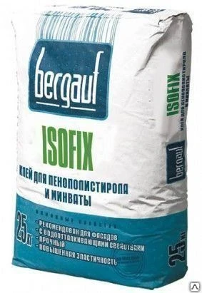 Фото Клей "Бергауф Isofix для пенополистирола и минваты