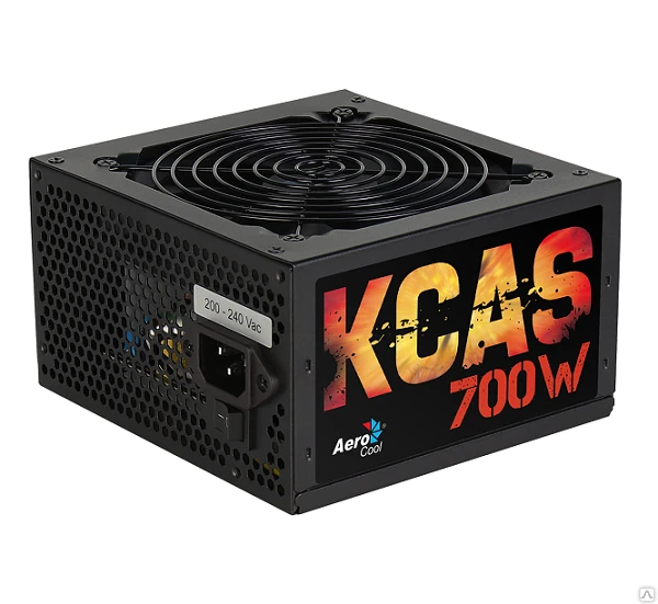 Фото Блок питания ATX 700 Вт AeroCool Kcas, 80Plus Bronze