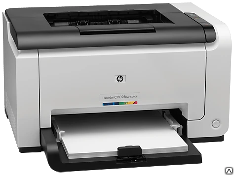 Фото Принтер HP LaserJet Pro CP1025nw (CE918A)