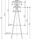 фото Опора ЛЭП У35-4+5