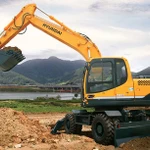 фото Экскаватор колесный Hyundai R180W-9S ковш 0,89 куб.м