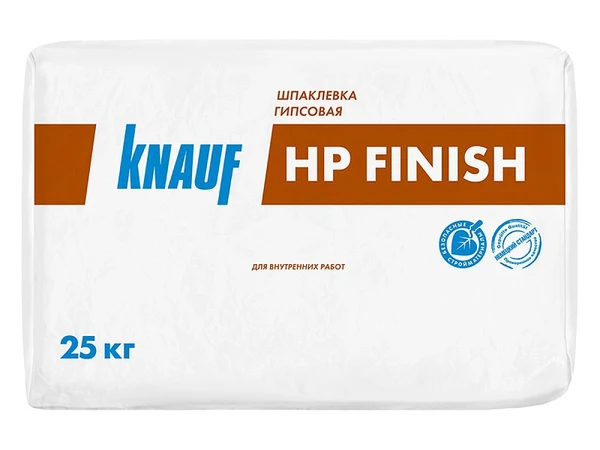 Фото Шпаклевка гипсовая Knauf HP Finish, 25 кг