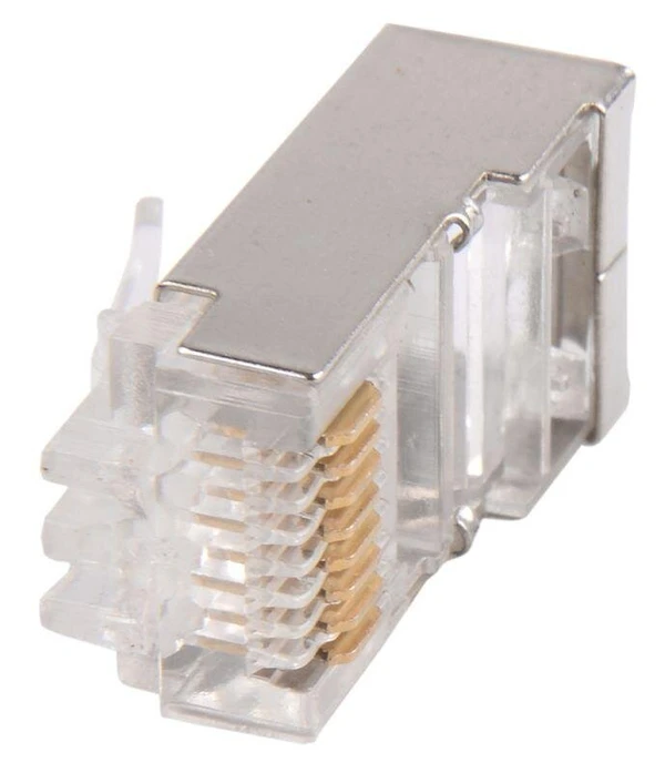 Фото Разъем для кабеля RJ45 FTP кат. 5e GENERICA ITK CS3-1C5EF-G