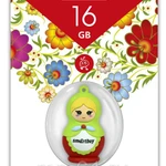 фото Сувенирная Флэшка Smart Buy USB 16GB Wild series Матрешка