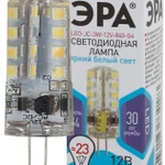 фото Лампа светодиодная LED-JC-3W-12V-840-G4 240лм ЭРА Б0033194