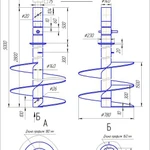 фото Шнеки буровые