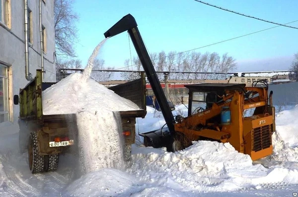 Фото Снегопогрузчик