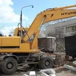 фото Аренда колесного экскаватора Hyundai R200W-7, Москва