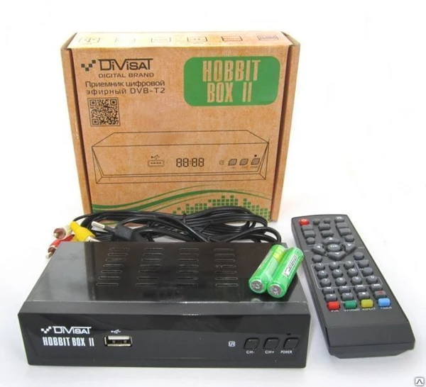 Фото Приемник цифровой эфирный DVB-T2 HOBBIT BOX II