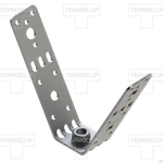 фото Кронштейн Termoclip V-образный 2F М10, оц. сталь, артикул 9131002T TERMOCLI