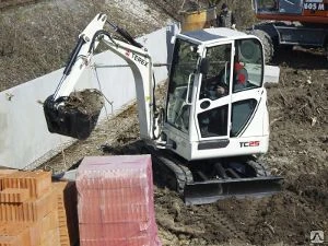 Фото Мини экскаватор TEREX TC-25 (ФРГ)