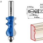 фото Кромочная фреза фигурная №2 Зубр 28713-22.2 / 22.2x41 мм хвостовик 12 мм